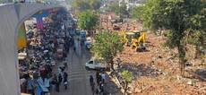 Zerstörung des "Handwerker Slum" in Anand 14.12.2024